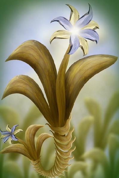 Creation of Wooden flower: Step 8